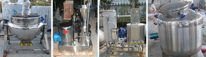 豆奶生產(chǎn)線線部份組成設(shè)備