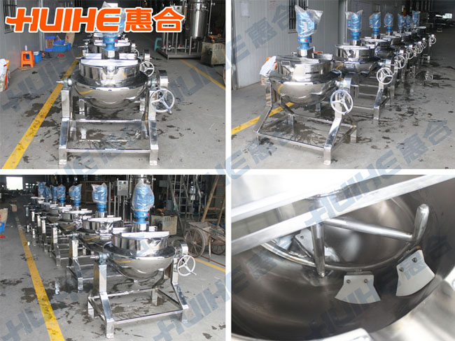 帶攪拌夾層鍋電機(jī)、攪拌、整體圖片展示